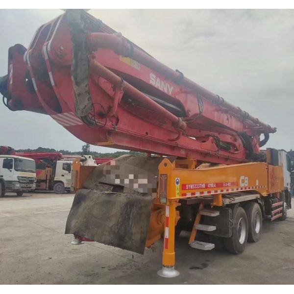 Concrete Pump Truck 49m Heavy Equipment Concrete Boom Pump Construction Machinery