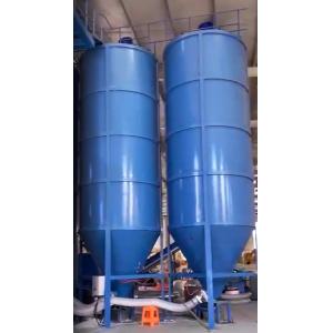 22 M³ Rebond Foam Material Storage Tank Recycling PU Foam Shredded Crushed