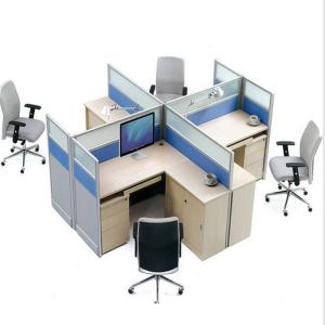 1200mm Height Sound Proof Office Furniture Partitions Matched Front Screen ,