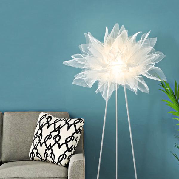 Nordic Fashion Floor Lamps Living Room Decoration Mesh Lampshade modern floor light(WH-MFL-134)