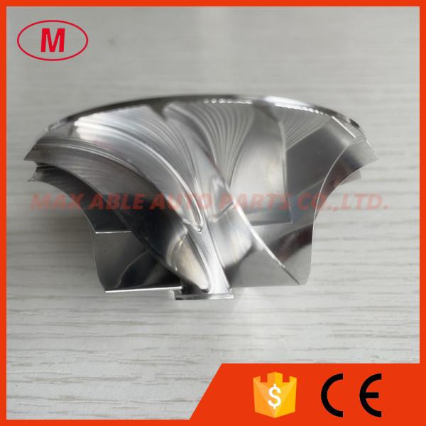 CT26 17291-17010 42.12/64.89mm 7+7 blades high performance Turbocharger milling/Billet compressor wheel for 17201-17010