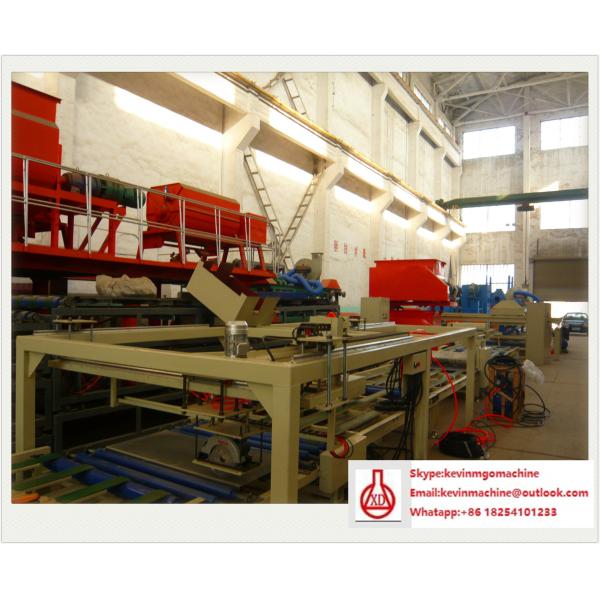 Construction Material Making Machinery for Mgo / Mgcl / Fiber Glass Mesh Raw