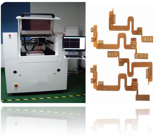 Keramische/Glas CNC Laser-Schneider-Maschinen-genaue Steuerung, FPCA-Ausschnitt-Leiterplatte