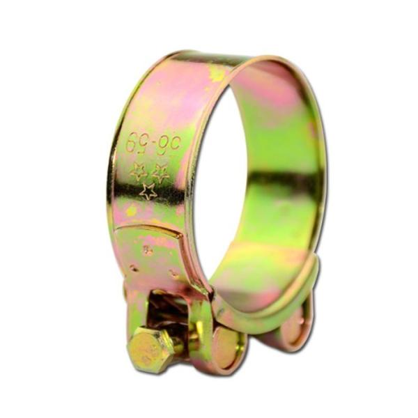 Buy Powerful Hose Clamp 52mm Alloy Steel Fasteners at wholesale prices