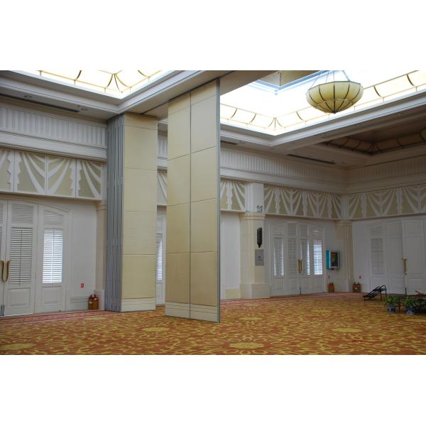 Office Movable Partition Walls Accordion Commercial Aluminium Profile