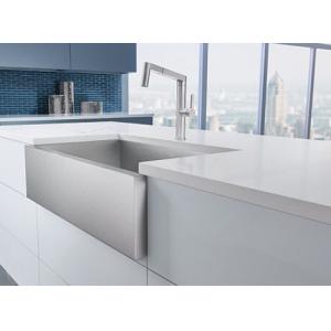 Rectangular Apron Stainless Steel Kitchen Sink With Large Capacity