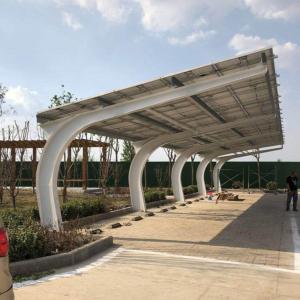 Original Carbon Steel Waterproof Solar Carport Mounting System