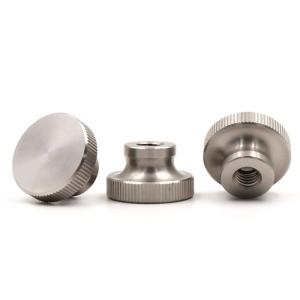 OEM M3 Stainless Steel Metric Knurled Thumb Screws CNC Machining