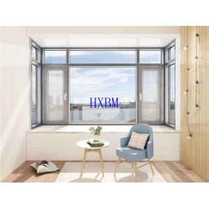 Anodized 6063 -T5 Thermal Break Aluminum Windows 1.4mm Profile