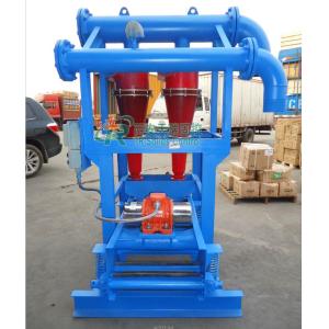 Skid-Mounted Sand Removal System , High Capacity Drilling Mud Desanding