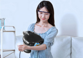 Quality XECL 308nm Laser Therapy For Vitiligo Excimer Psoriasis Black for sale