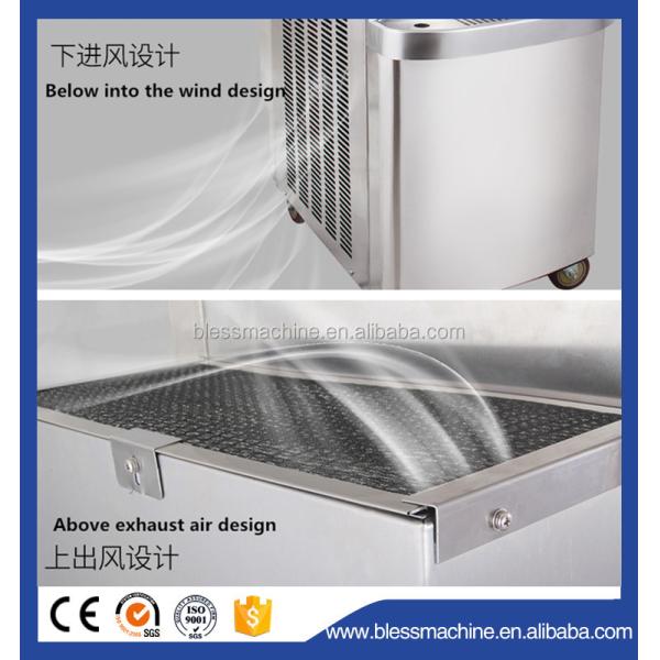 R22/R404A Refrigerant Industrial Commercial Ice-Cream Machine