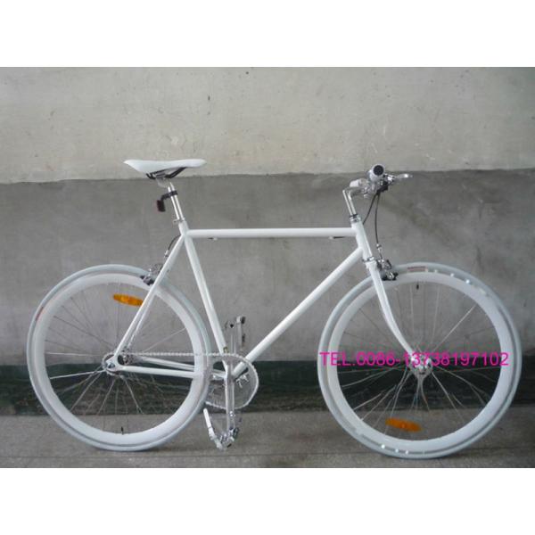 Aluminum 700C FIXED GEAR BICYCLE Glow in the Dark Lightweight and Durable