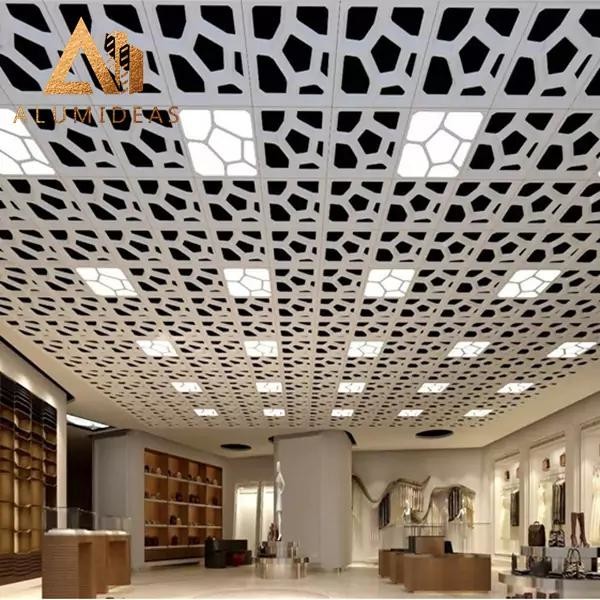 Buy Custom Modern Perforated Suspended Aluminium Ceiling at wholesale prices