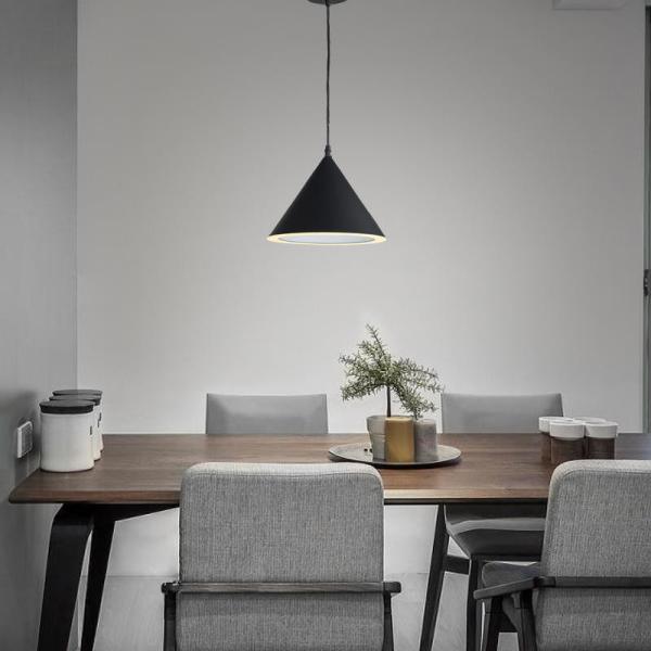 Buy 3000K 4000K SMD LED Pendant Light 220V 3 Light Cone Pendant at wholesale prices