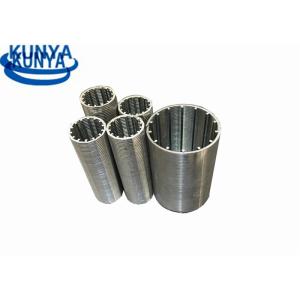 316SS 304SS V Wire Screen Pipe Wedge Basket Stainless Steel