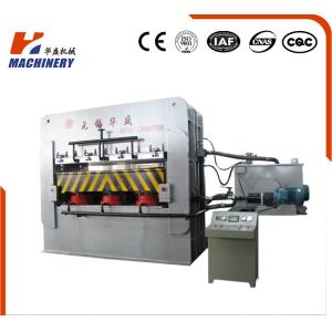 Hot Press Furniture Particle Board Lamination Machine 8-12pcs/Min