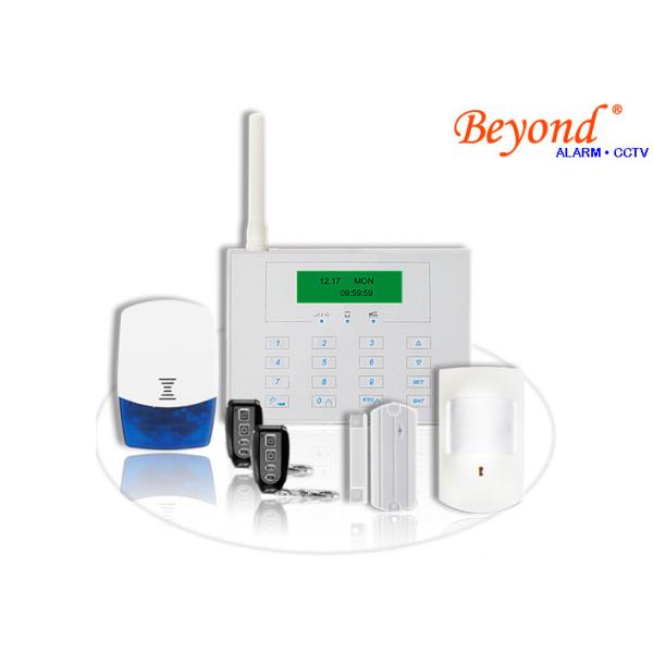 Buy Dual Network GSM PSTN Alarm System with touch keypad and wireless doorbell at wholesale prices