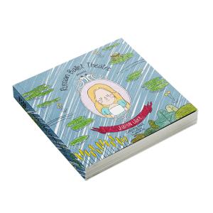 Soft Cover Kids Book Printing , 8x8'' Coloring Book Pages Print