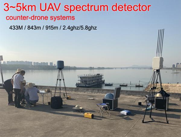 Buy 3~5kM 5° RMS IP65 3s Spectrum Drone Detection System at wholesale prices