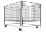 Metal Stackable Welded Wire Containers Collapsible Wire Mesh Containers
