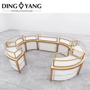 High End Big Center Island Showcase Jewelry Display Customize Factory, Offer One