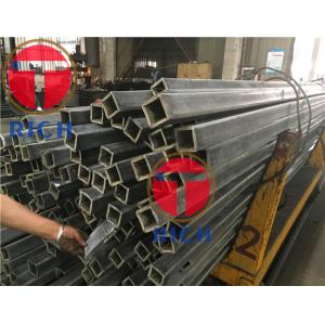 Square / Rectangular Precision Steel Pipe With Galvanized Coated Astm A106
