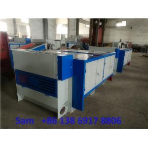 Two cylinder cotton dropping waste card fly cleaning machine