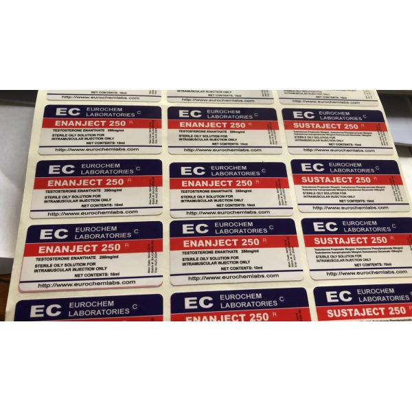 Buy Tren Enanthate 10ml Vial Labels On Vinyl For Anabolic at wholesale prices