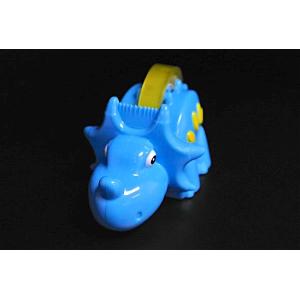 Blue Stationery Plastic Toy Figures With Transparent Tape 11*6.5*5.5cm