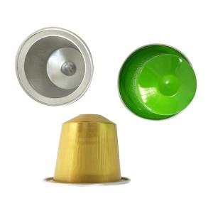 Aluminum Foil Nespresso Compatible Empty Capsule for Sustainable Coffee
