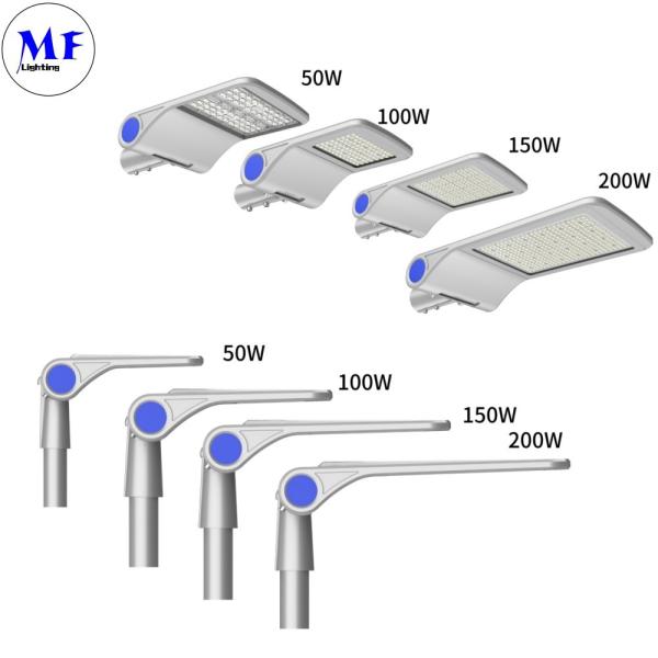 Buy LED Street Light  with PhotoCell IP66 Waterproof 140lm/W 80W 100W 120W Ik08 for Roadway and Park at wholesale prices