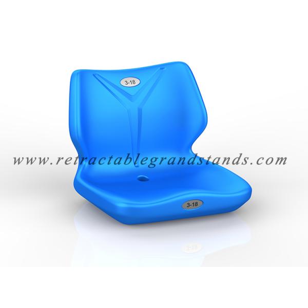 Vandal Proof HDPE Plastic Outdoor Stadium Seats For Sport Event