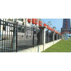 Metal Residential Light Commercial Ornamental Aluminum Fence , Customized Size