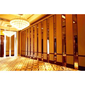 Sliding System Construction Movable Partition Walls 65mm Thickness