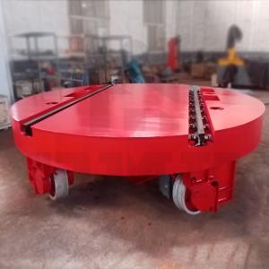 50 Ton Electric Material Handling Turntable Heavy Duty Transfer Trolley
