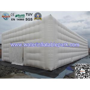 Custom 10 Person Inflatable Tent Clearance / Air Inflated Tent Equipment