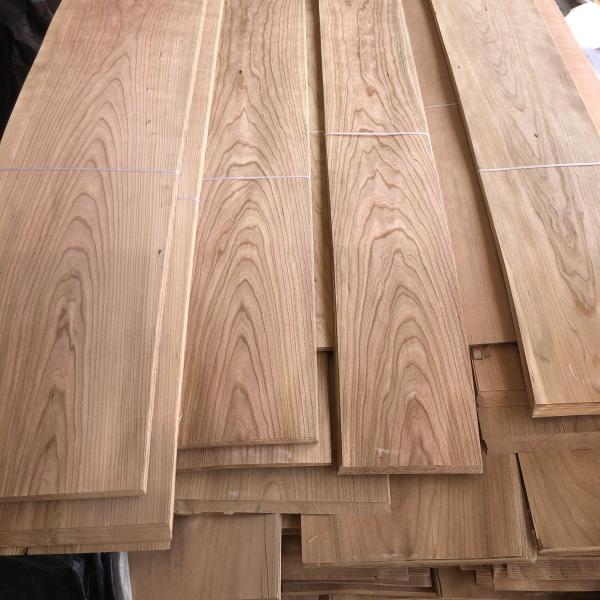 Buy FSC100% Factory Direct Customized Natural Cherry Natural Face Veneer For Flooring Boat Decking Door at wholesale prices