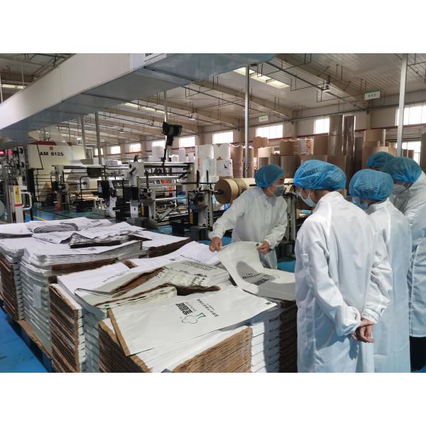 Multiwall Packing Paper Bags Custom Printed Custom Shape And Structure