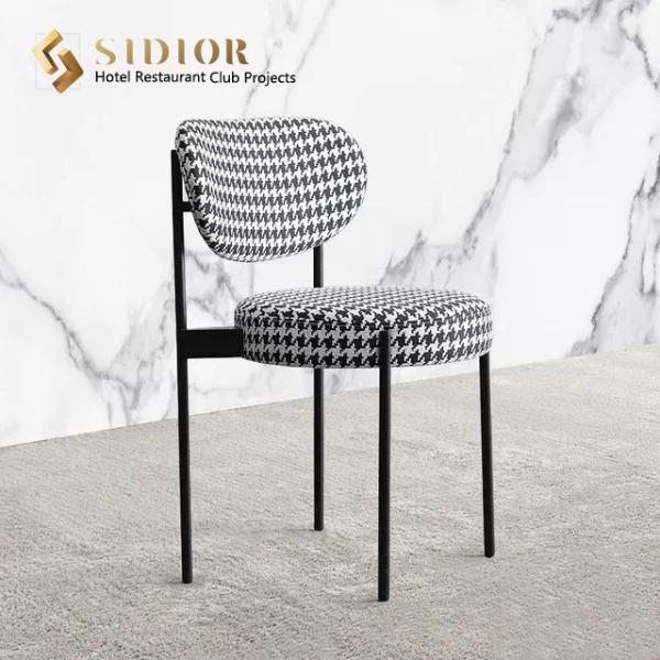 Buy Restaurant Hotel Stackable Faux Leather Dining Chairs 80cm Height ODM at wholesale prices