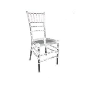 YALEESON New Hot Sale Stackable Transparent Acrylic Dining Chair