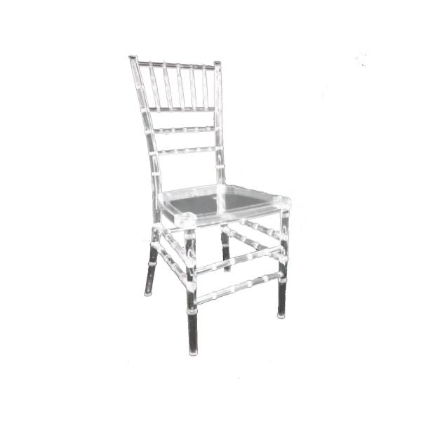 Buy YALEESON New Hot Sale Stackable Transparent Acrylic Dining Chair at wholesale prices