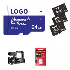 128Gb 4K Camera Memory Card BSCI CE ROHS FCC Sd Memory Card