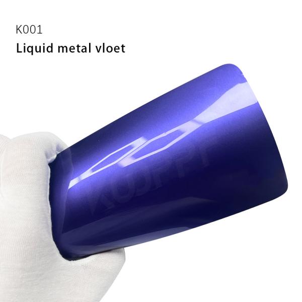 K001 Liquid Metal Vlolet TPU Color Car Paint Protection Film Protective Car Wrap