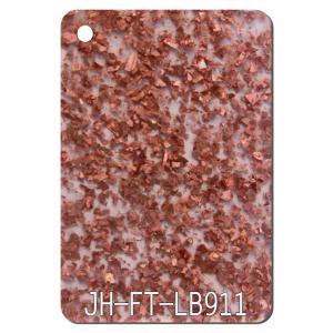 Transparent Chunky Glitter Acrylic Sheets Plexiglass Plastic Sheet Two Sides