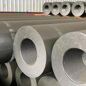 Quality 550mm To 750mm Large-Diameter RP, HP, And UHP Grades Graphite Electrodes For EAF for sale