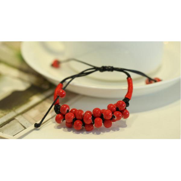 Multilayer ceramic jewelry bracelet braided bracelet braided bracelet retro