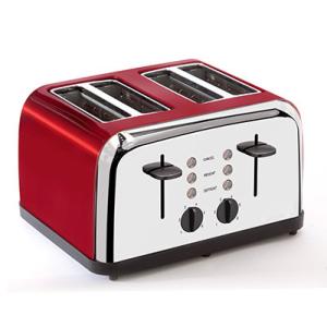 Small Kitchen Appliances 4 Piece Toaster Bread Machine Defrost Function