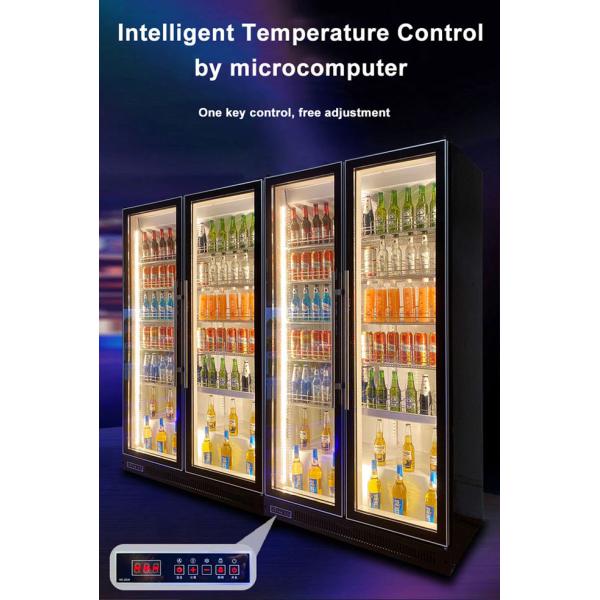 Deluxe Appearance Fresh Keeping Fruit Vegetable Cold Drink Display Chiller