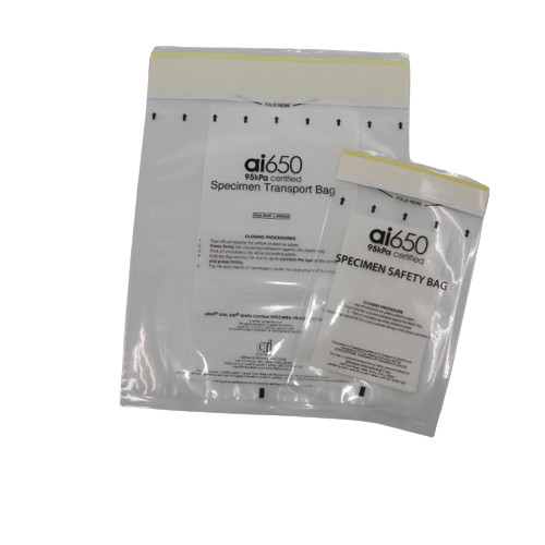 Buy 90 Micron Polyethylene Material 95kPa Bags With Pouch at wholesale prices